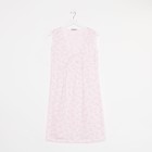 Ночная сорочка для кормящих, розовый, размер 52 - фото 10203218