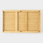 УЦЕНКА Поднос-столик, 50×30×23 см, бамбук - Фото 4