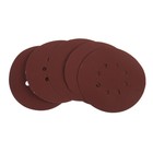 Круг абразивный шлифовальный под «липучку» ТУНДРА, перфорированный, 150 мм, Р2000, 5 шт. - Фото 4