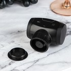 Пробка вакуумная для вина с индикатором давления воздуха, цвет чёрный - фото 53812131