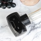 Пробка вакуумная для вина с индикатором давления воздуха, цвет чёрный - фото 53812134