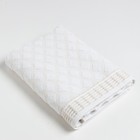 Полотенце махровое LoveLife "Fantasy" 70х130 см, молочный, 100% хлопок, 400 гр/м2 - фото 24314447