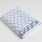 Полотенце махровое LoveLife "Fantasy" 70х130 см, синий, 100% хлопок, 400 гр/м2 6840511