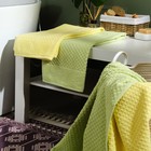 Полотенце махровое LoveLife "Silky dream" 50х90 см, жёлтый, 100% хлопок, 400 гр/м2 - фото 53930919