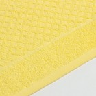 Полотенце махровое LoveLife "Silky dream" 50х90 см, жёлтый, 100% хлопок, 400 гр/м2 - фото 53930913