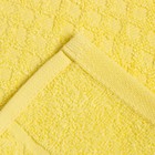 Полотенце махровое LoveLife "Silky dream" 50х90 см, жёлтый, 100% хлопок, 400 гр/м2 - фото 53930914