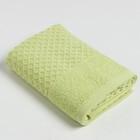 Полотенце махровое LoveLife "Silky dream" 50х90 см, салатовый, 100% хлопок, 400 гр/м2 - фото 54729505