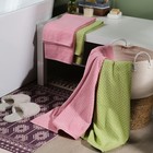 Полотенце махровое LoveLife "Silky dream" 50х90 см, салатовый, 100% хлопок, 400 гр/м2 - фото 54729509