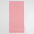 Полотенце махровое LoveLife "Silky dream" 70х130 см, розовый, 100% хлопок, 400 гр/м2 6840525 - фото 705239