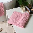 Полотенце махровое LoveLife "Silky dream" 70х130 см, розовый, 100% хлопок, 400 гр/м2 6840525 - фото 705244