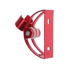 Держатель для душевой лейки ZEIN Z64, регулируемый, алюминий, красный - фото 21538553