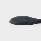 Ложка гарнирная Доляна «Сириус», силикон, 27,5 см, цвет чёрный - Фото 4