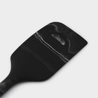 Лопатка Доляна «Сириус», 28 см, цвет чёрный - фото 7107373