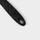 Лопатка Доляна «Сириус», 28 см, цвет чёрный - Фото 4