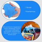 Аккумулятор холода гелевый «Мастер К», 100 мл, хладоэлемент для термосумок, 13×12×1 см - Фото 2