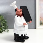 Фигура полистоун «Повар с доской для меню», 27×10×15 см - Фото 3