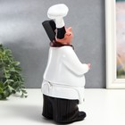 Фигура полистоун «Повар с доской для меню», 27×10×15 см - Фото 4
