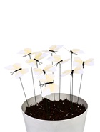 Штекер садовый «Бабочка элен», 7 см, h=30 см, белый  (артикул 7602671)  большой выбор товаров оптом и в розницу по низким ценам с доставкой