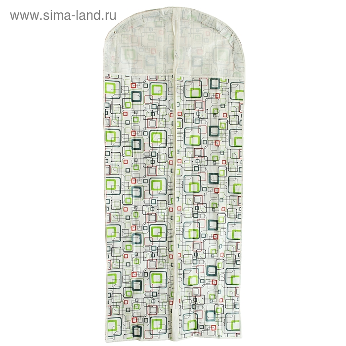 Чехол для одежды ПЭВА «Венеция», 65×150×10 см - Фото 1