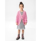 Кардиган для девочки Amarobaby Knit, рост 110 см, цвет розовый - Фото 3