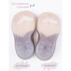 Ботиночки-носочки детские First step pure, размер 23, цвет хаки - Фото 4