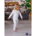 Кофточка и ползунки детские Fashion, рост 80 см, цвет молочный - Фото 4