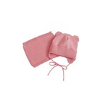 Снуд детский Snood, размер до года, цвет розовый - Фото 3