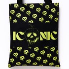 Сумка текстильная "ICONIK. Злодейки", 31*1*40,5см, отдел без молнии, без подклада , черная 7728790 - фото 16217010