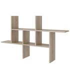 Полка настенная открытая, 1139×196×677 мм, цвет дуб сонома - Фото 3