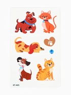 Грим для лица и тела 8 цветов, аппликатор, тату «Весёлая девчонка»  (артикул 6981270)  большой выбор товаров оптом и в розницу по низким ценам с доставкой