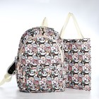 Набор рюкзак молодёжный из текстиля, сумка-шопер, цвет розовый - фото 9654994