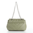 Сумка женская мессенджер на магните, 23×7×14 см, оливковая - Фото 8