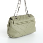 Сумка женская мессенджер на магните, 23×7×14 см, оливковая - Фото 6