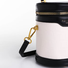 Кросс-боди на молнии, цвет чёрный/коричневый - фото 21539049