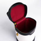 Кросс-боди на молнии, цвет чёрный/коричневый - фото 23977281