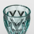 Рюмка стеклянная Magistro «Круиз», 50 мл, 5×10 см, цвет бирюзовый - Фото 5