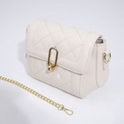 Сумка-мессенджер на клапане, цвет белый - фото 54729540