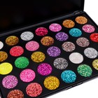 Палетка теней с блёстками, 35 цветов - Фото 2