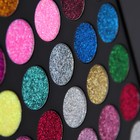 Палетка теней с блёстками, 35 цветов - Фото 8