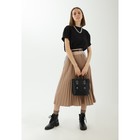 Сумка женская на молнии, цвет чёрный 7636488