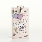 Ключница карманная на кнопках, длина 11 см, 7 карабинов, цвет розовый - Фото 2