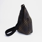 Сумка-слинг женская из искусственной кожи, цвет коричневый 7644436