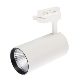Трековый светодиодный светильник Volpe ULB-Q276, 32 Вт, 3000 К, 3000 Лм, IP40, белый