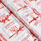 Бумага упаковочная глянцевая "Принцесса", 100 х 70 см 7334819