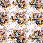 Бумага упаковочная  глянцевая двустороняя "Бабочки", 100 х 70 см - Фото 3