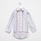 Рубашка для девочки MINAKU: Cotton Collection, белая, рост 122 см - фото 52669146 Рубашка для девочки MINAKU: Cotton Collection, белая, рост 122 см - фото 52669146
