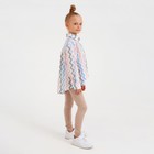 Рубашка для девочки MINAKU: Cotton Collection, белая, рост 134 см - Фото 2