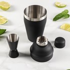 Набор бармена Black, 4 предмета, нержавеющая сталь - Фото 2