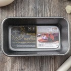 Форма для выпечки Magistro Gourmet Range, 24×14×7,6 см, толщина 0,6 мм, антипригарное покрытие, цвет серый - фото 4349051