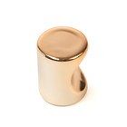 Ручка-кнопка CAPPIO, РК102, d=18 мм, пластик, цвет золото - Фото 3